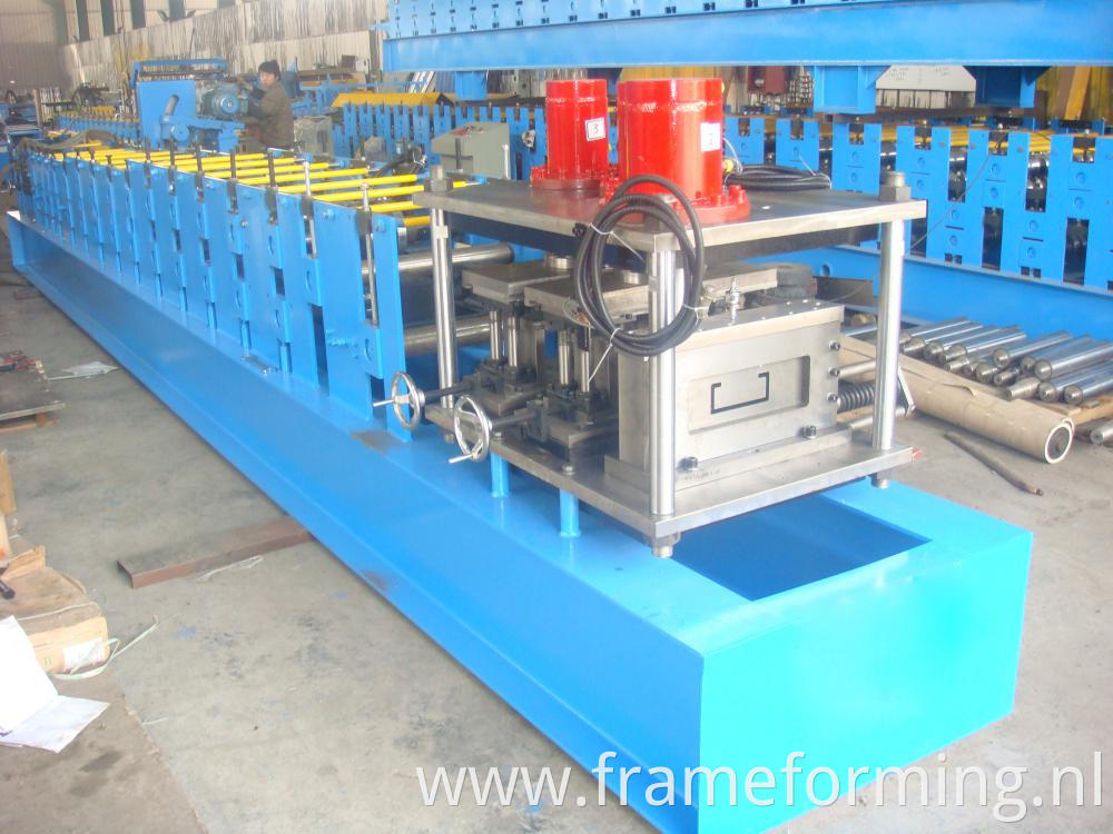 Strut Galvanized U Beam Steel C Channel Purlin Roll Forming Machine